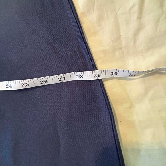 NEW PHOTOS! LEGGINGS, DRESS BLUES, SIZE 5X, DECORATIVE ZIP BACK ANKLES, STRETCHY - Picture 3 of 14